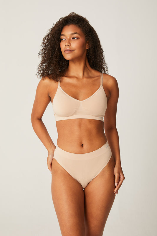 KnitForm Seamless Mid-Rise Brief